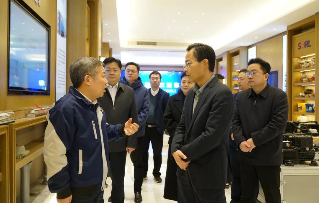 新春考察第一站！淮南市委副書記、市長張志強來瑞立共商深化合作